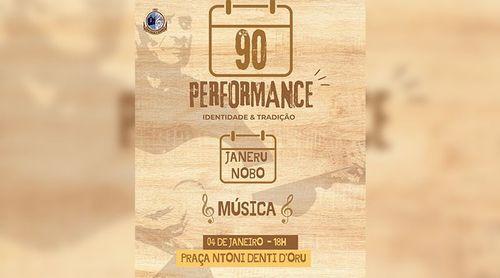 Câmara Municipal de São Domingos lança projecto cultural “90 Performance” com tributo a Ano Nobo