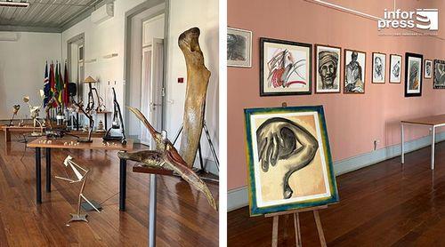Praia: Péricles Barros tem patente até 14 de Agosto exposição “Lendo com as Acácias”