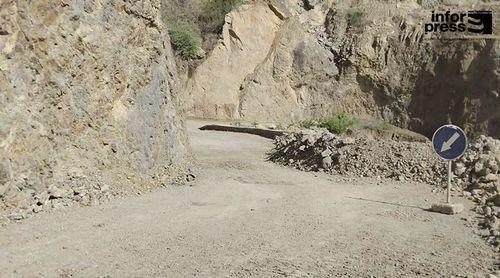 Brava: Acesso a Fajã d’Água foi restabelecido mas a circulação permanece condicionada após a derrocada