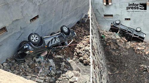 Santo Antão: Acidente de viação em Ponta do Sol causa avultados danos materiais