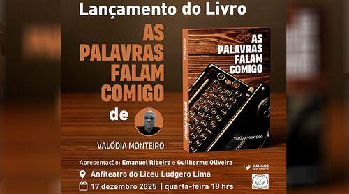 São Vicente: Professor Valódia Monteiro dá à estampa obra "As Palavras falam comigo"