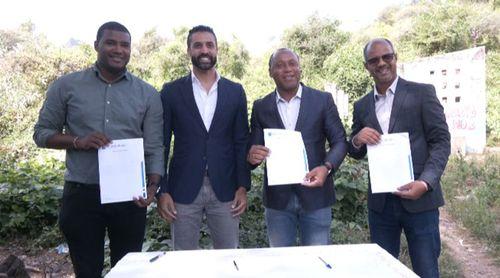 São Salvador do Mundo: Governo e câmara assinam contrato-programa para construção de placa desportiva em Pico Freire