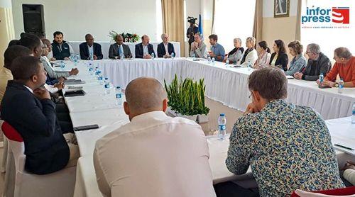 Santa Catarina: ACAV e parceiros franceses reafirmam o compromisso de continuar a investir em Cabo Verde