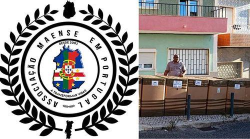 Porto Novo: Associação Maense em Portugal apoia vítimas das cheias com seis toneladas de donativos