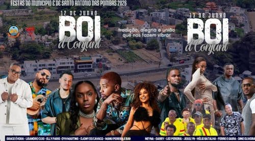 Paul/Festas do Município: Baile de Conjunto leva artistas nacionais de renome às festas de Santo António das Pombas
