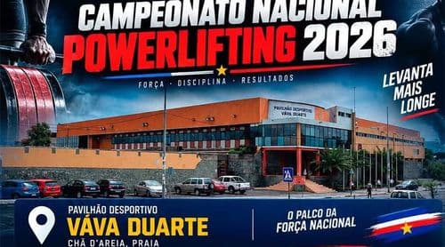 Powerlifting : Praia accueille le championnat national avec des athlètes issus de quatre régions sportives