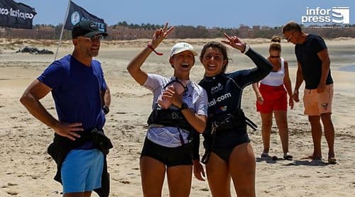 Mundial de Kite Surf: Ponta Preta já apura atletas femininas para quartas-de-final
