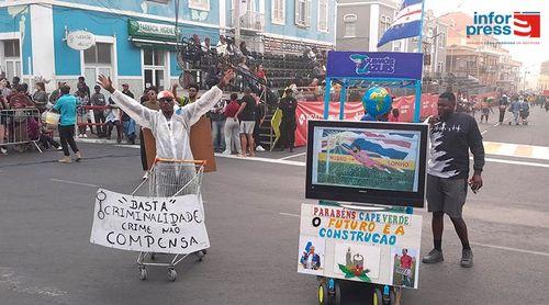 Carnaval/São Vicente: Grupos espontâneos a diminuir mas com recados firmes ao ambiente, criminalidade e mar 