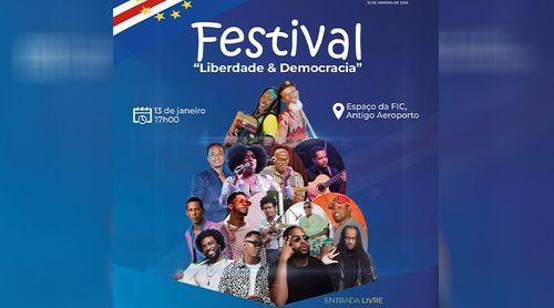 Praia acolhe Festival “Liberdade & Democracia” no Dia da Liberdade e da Democracia