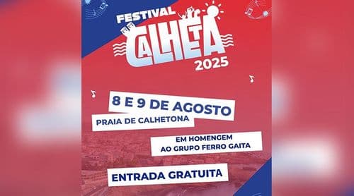 São Miguel: Câmara municipal anuncia que Festival Calheta 2025 vai ter entrada gratuita