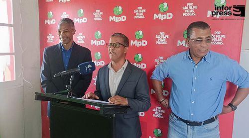 Fogo: MpD classifica alegada dívida do Estado à Águabrava como desprovida de qualquer suporte