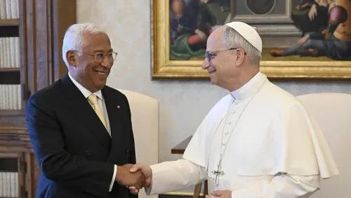 António Costa e Leão XIV discutiram caminhos para a paz na cena mundial