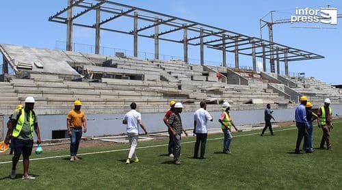 Fogo: FIFA admite possibilidade de inauguração do Estádio 5 de Julho em Outubro caso obras sejam concluídas