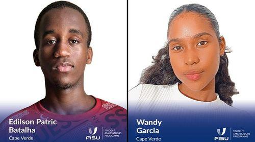 Cabo Verde representado por dois novos embaixadores no programa estudantil da FISU