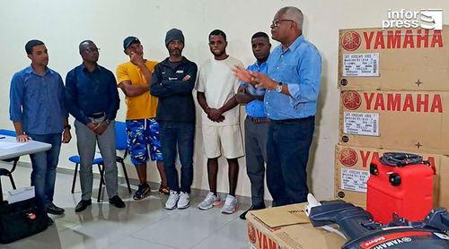 Brava: Le ministère de la mer soutient les pêcheurs avec du matériel pour renforcer l'activité de pêche