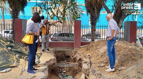 São Vicente: PAICV accuse la mairie de refuser de raccorder l'immeuble FAED au réseau d'égouts et de lui imposer une amende de un million de escudos