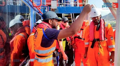 São Vicente: CV Interilhas testa equipamentos de salvamento e capacidade de resposta das tripulações