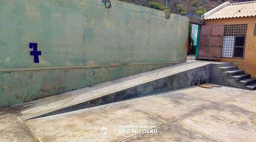 São Nicolau: Câmara do Tarrafal realiza obras de acessibilidade na Escola Lucília Freitas