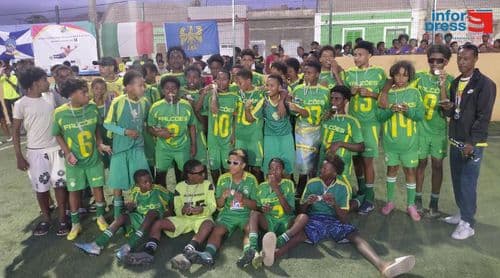 São Vicente: Falcões do Norte vence Liga Fábio Zuccheri Sub-14