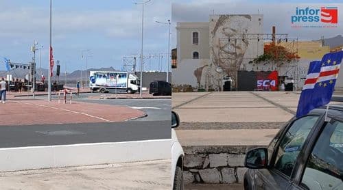 Mundial2026: Praça Dom Luís e Terminal de Cruzeiros a postos para receber mindelenses no apoio à selecção