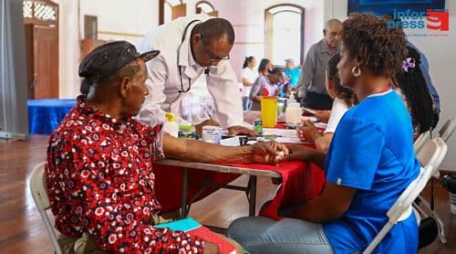 Festividades/São Filipe: Mais de uma centena de idosos atendidos na feira de Saúde promovida pela Garantia