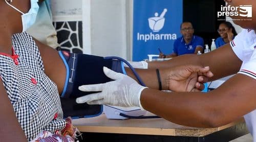 Praia: Feira de saúde leva rastreio e promoção do bem-estar à comunidade do bairro Brasil 