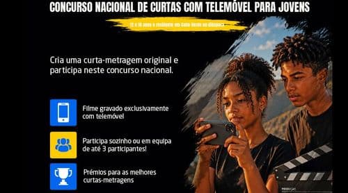 Filma Kabu Verdi lança concurso de curta-metragem para jovens dos 12 aos 16 anos