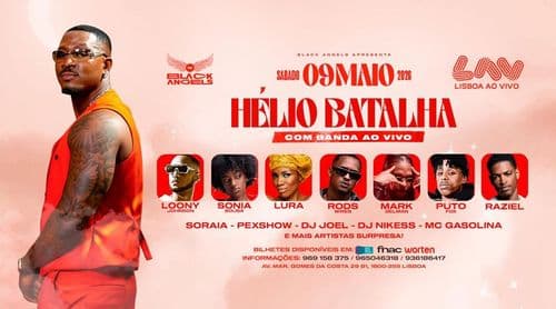 Portugal: Rapper Hélio Batalha apresenta novo álbum “Testamentu” este sábado em Lisboa