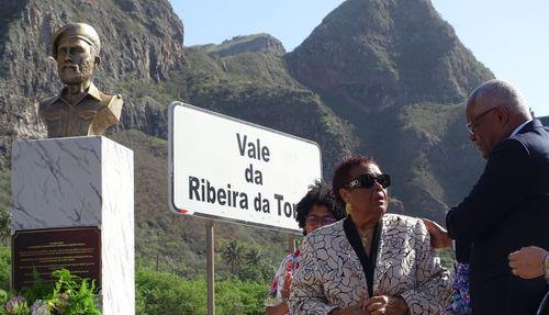 Santo Antão: Combatente da Liberdade da Pátria Honório Chantre homenageado com busto na Ribeira Grande  