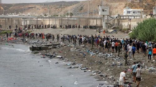 Cerca de 69.500 migrantes saíram de Ceuta em direção a Marrocos