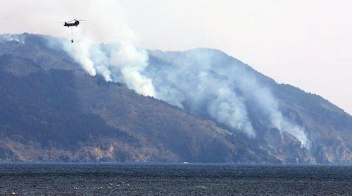 Nordeste do Japão devastado pelo pior incêndio florestal desde 1992