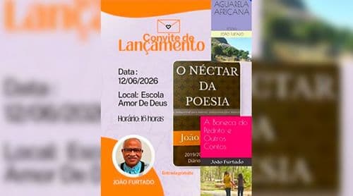 Escritor João Furtado lança três obras e convida leitores a explorar novos horizontes da poesia e da narrativa