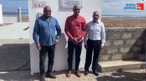 Ribeira Grande: Ministro do Mar entrega posto de combustível para pesca à comunidade da Ponta do Sol