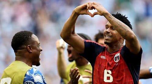 Kevin Pina eleito melhor em campo após golo histórico no Mundial frente ao Uruguai