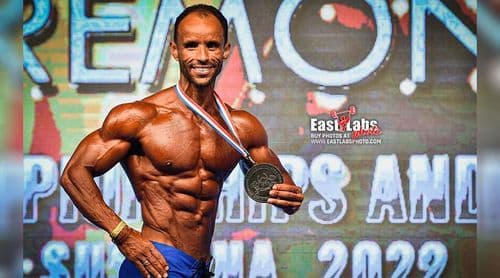 Fisiculturista “Lino” Rodrigues condecorado com Medalha de Mérito de Primeira Classe