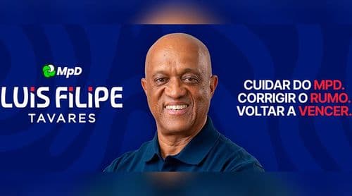 Luís Filipe Tavares disse que a força dos militantes fará dele o próximo presidente do MpD
