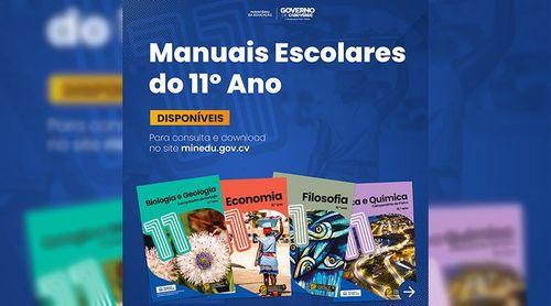 Ministério da Educação informa que manuais escolares do 11.º ano já estão disponíveis no seu 'site'