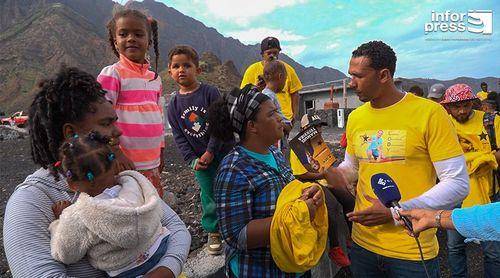 Autárquicas 2024/Santa Catarina do Fogo: Manuel Teixeira promete barreira de protecção de inertes para trabalhadores de Baleia