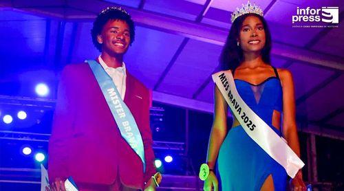 Brava/São João: Maya Furtado e Leonardo Barros eleitos Miss e Mister São João 2025