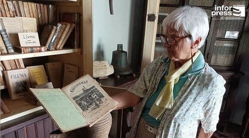 REPORTAGEM/Fogo: Casa da Memória assinala 24º aniversário com abertura de nova biblioteca composta por acervos literários de três famílias (c/áudio)