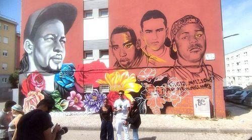 Portugal: Mural homenageia Odair Moniz e vítimas da violência policial