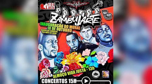 Portugal: Moradores do Bairro de Zambujal inauguram mural em homenagem a Odair Moniz