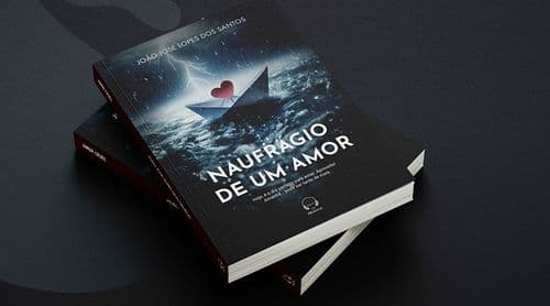 Escritor João José dos Santos apresenta hoje na Praia livro “Naufrágio de um Amor”  