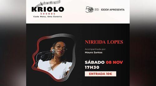 Portugal: Nireida Lopes em concerto intimista no “Kriolo Sounds - Cada nota, uma estória”