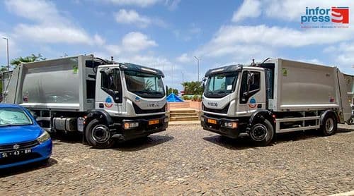 Ilha do Sal: Autarquia reforça frota com dois novos camiões de recolha de lixo e apela à colaboração da população