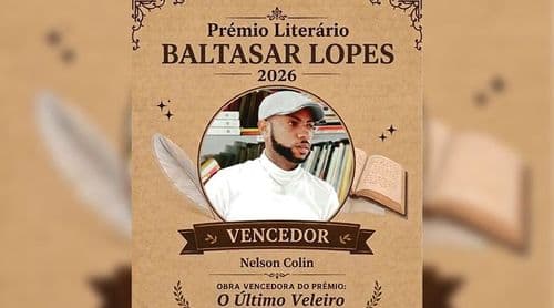 “O Último Veleiro”, de Nelson Colin Miranda, vence Prémio Literário Baltasar Lopes 2026