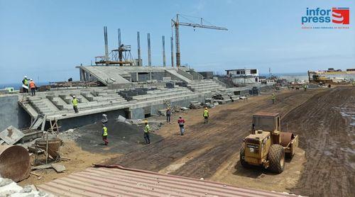 Fogo: Governo reforça compromisso com obras do Estádio 05 de Julho e pavilhão gimnodesportivo