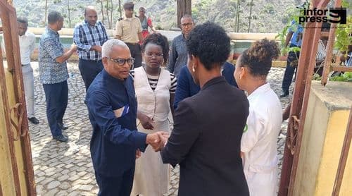 José Maria Neves destaca potencial turístico e agrícola de São Salvador do Mundo e pede reforço do apoio aos municípios encravados