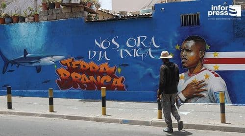 Mundial2026: Artistas urbanos imortalizam Tubarões Azuis em murais com o apoio da União Europeia