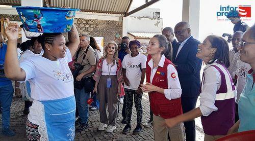 São Vicente: Peixeiras do Mindelo e Biosfera consideram que visita de Rainha de Espanha dá visibilidade aos seus projectos